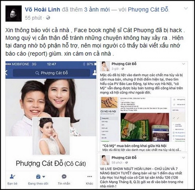 Hàng loạt người nổi tiếng mất facebook làm sao để đề phòng - 12