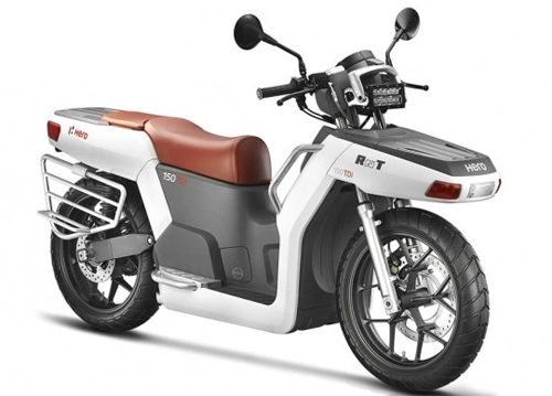  hero rnt 150 tdi - scooter chơi trội với động cơ dầu - 1