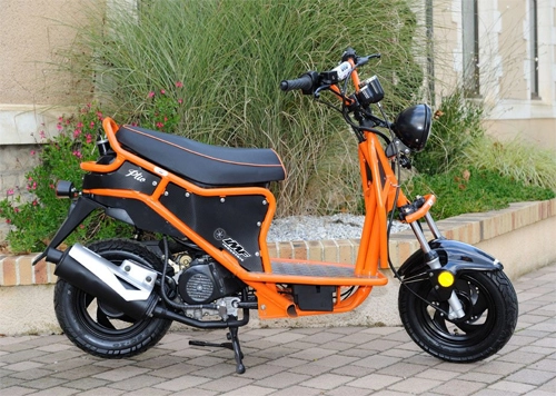  imf ptio - scooter 50 phân khối ốp gỗ - 2