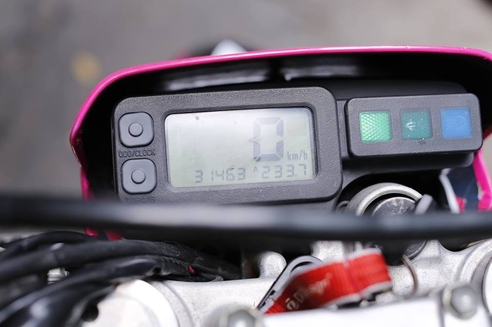 Kawasaki klx 250 độ pô akrapovic bình fcr 35 racing và nhiều món hay hay - 6