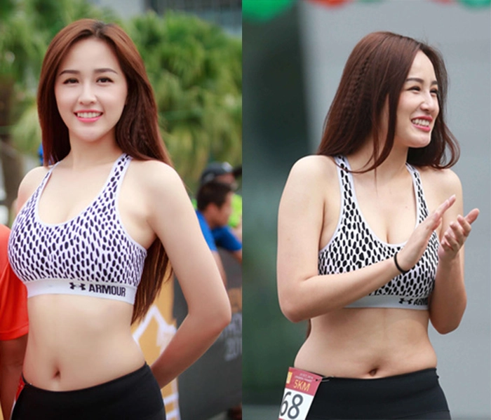 Mai phương thúy để lộ cằm nọng và vòng 2 to bất thường trong ảnh chưa photoshop - 5