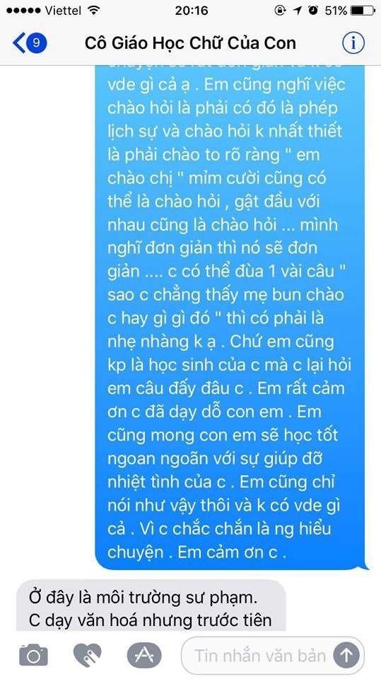 Mẹ 9x hoang mang chuyện cô giáo bắt con nghỉ học vì mẹ con không chào cô - 3