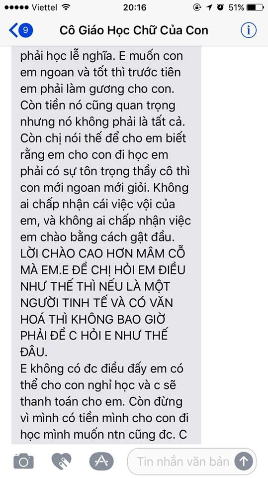 Mẹ 9x hoang mang chuyện cô giáo bắt con nghỉ học vì mẹ con không chào cô - 5