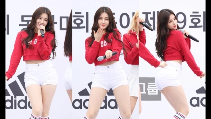 Nhóm nữ mới nổi của kpop gây tranh cãi vì diện trang phục quá ngắn không quần bảo hộ - 7