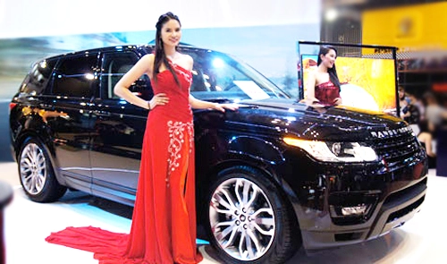  range rover đắt hàng tại vietnam motor show 2013 - 1