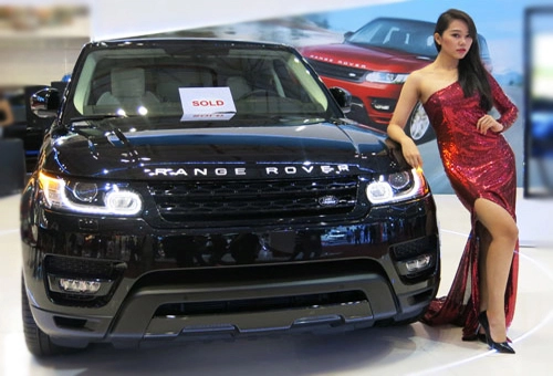  range rover đắt hàng tại vietnam motor show 2013 - 2