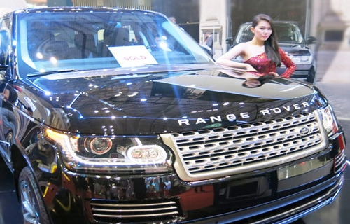 range rover đắt hàng tại vietnam motor show 2013 - 4