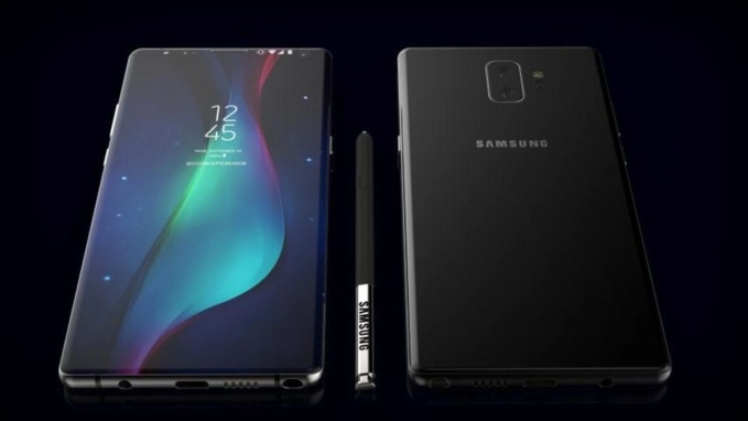 Samsung chơi lớn với note 9 pin khổng lồ và cảm biến vân tay dưới màn hình - 1