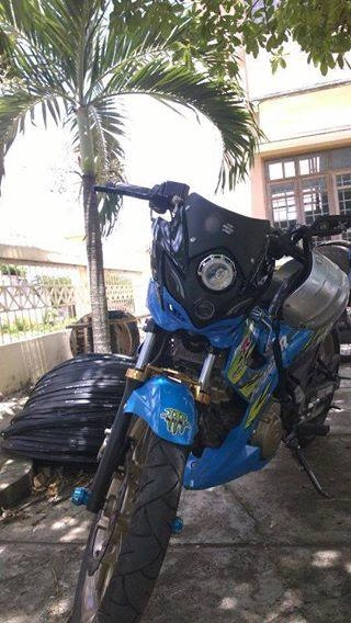 Suzuki raider 150 độ phong cách quái vật - 3
