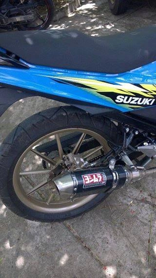 Suzuki raider 150 độ phong cách quái vật - 4