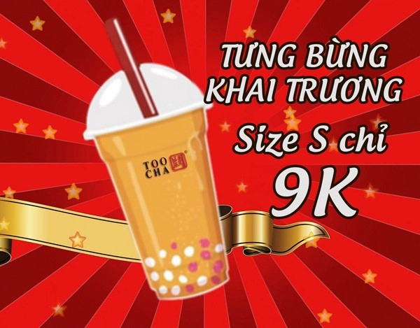 Toocha khuyến mãi khủng giá 9k làm khuynh đảo tín đồ trà sữa - 1