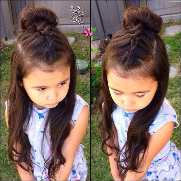Trọn bộ 20 kiểu tóc mùa hè cho bé gái dễ thực hiện bé vừa xinh lại vừa mát mẻ - 16
