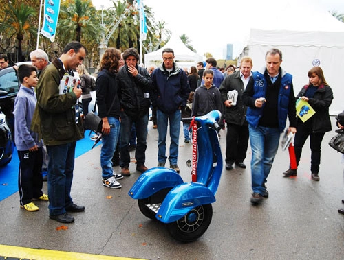  vespa segway - scooter điện tự hành - 4