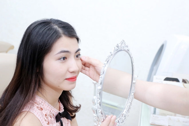 Vòng đồng hành the beauty 2017 các thí sinh làm đẹp tại tmv xuân hương - 1