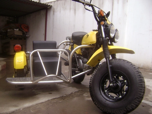  xe sidecar tự chế - 3