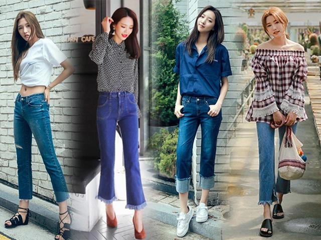 Hãy học tóc tiên hà tăng phối màu áo hợp cạ với màu quần jeans - 6