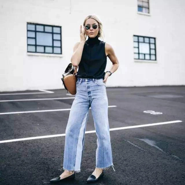 Quên jeans ống côn đi mùa hè phải mặc kiểu quần jeans này mới mát - 13