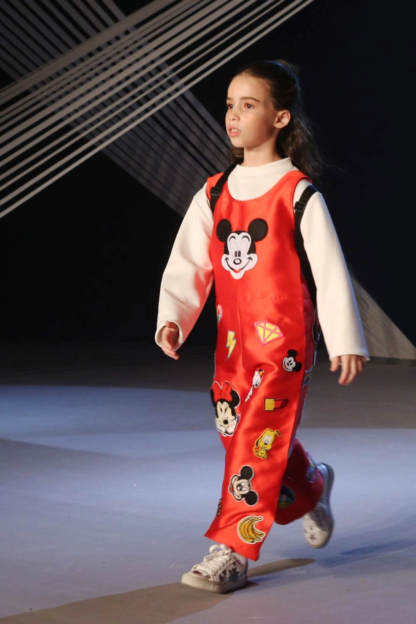 Siêu mẫu thanh hằng minh tú cùng nhau đốt cháy sàn diễn asian kids fashion week - 3