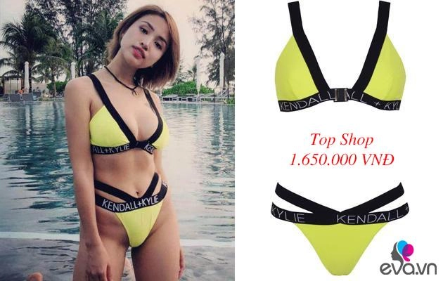 Thì ra bộ bikini khiến vân hugo bị chê kém sang đã từng được ngọc trinh diện - 1