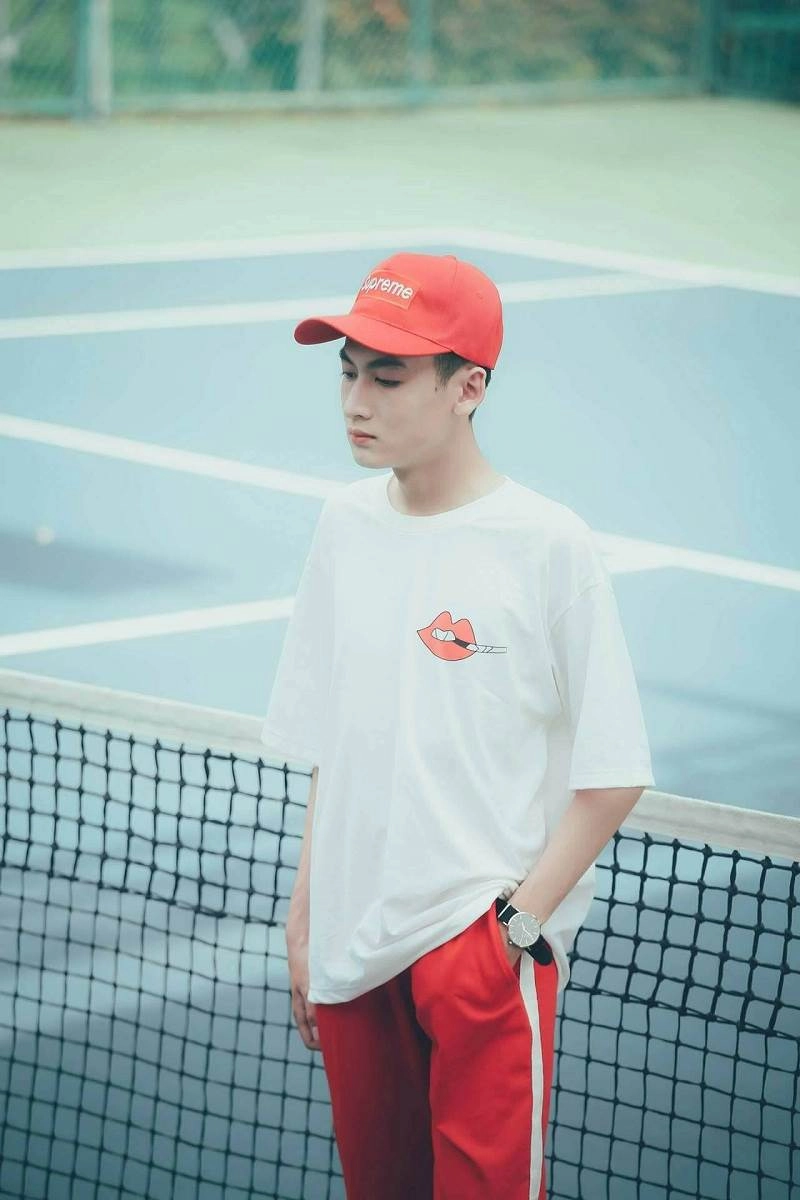 2k an giang điển trai năng động trên sân tennis - 1