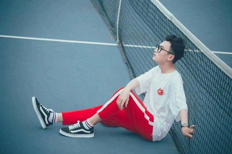 2k an giang điển trai năng động trên sân tennis - 3