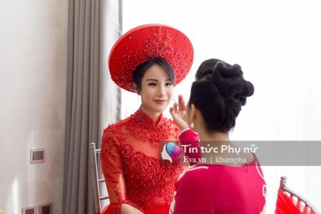 Bình thường mắt khói môi trầm đến đám cưới diệp lâm anh lại hiền như cô tấm - 3