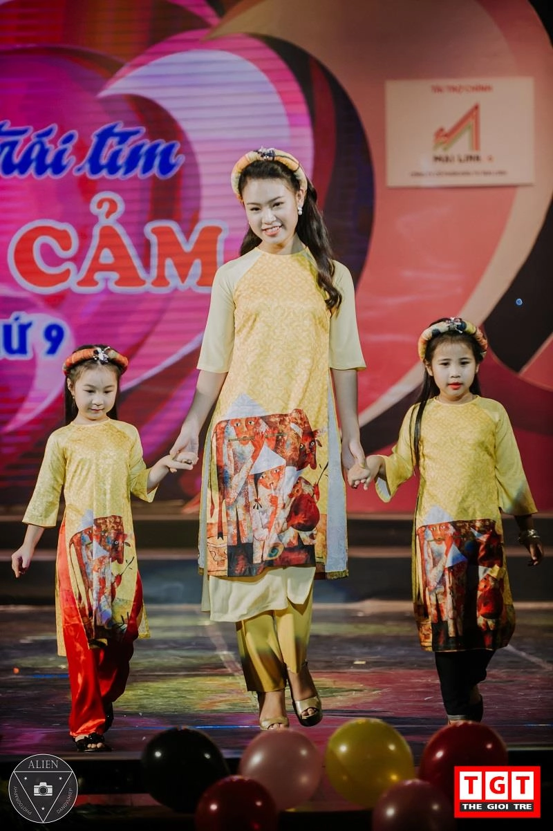 Bộ sưu tập áo dài đặc biệt bức họa đồng quê của nhà thiết kế ngọc hân - 1