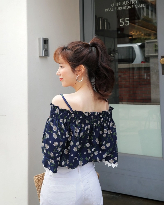 Buộc tóc đuôi ngựa như thư ký kim vừa đơn giản lại duyên dáng - 9