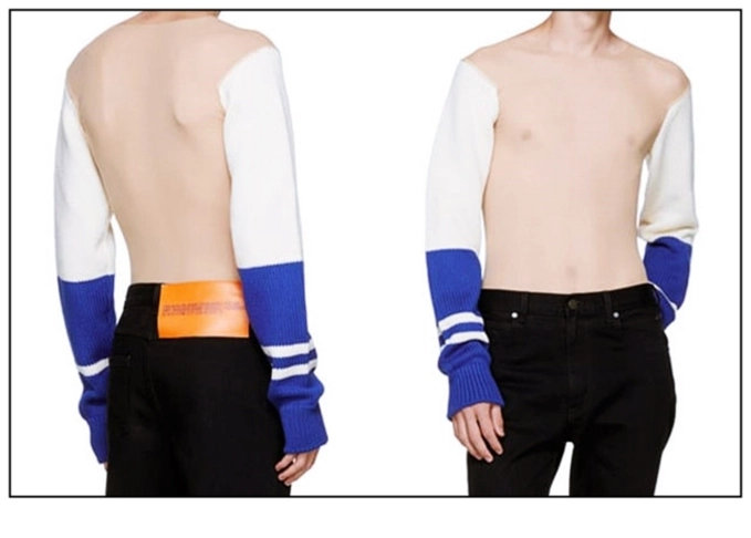 Calvin klein khiến tất cả cạn lời với chiếc áo xuyên thấu cho nam rất dị hợm - 5