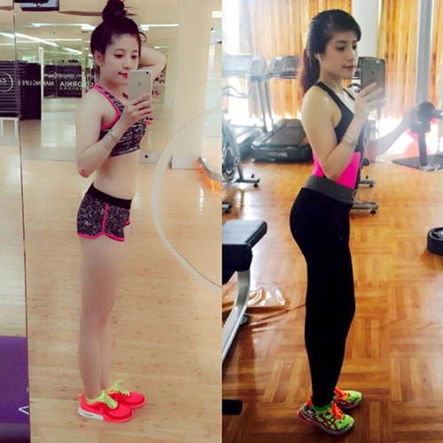 Cô nàng việt nghiện gym cõng chồng 74kg nhẹ như lông hồng - 5