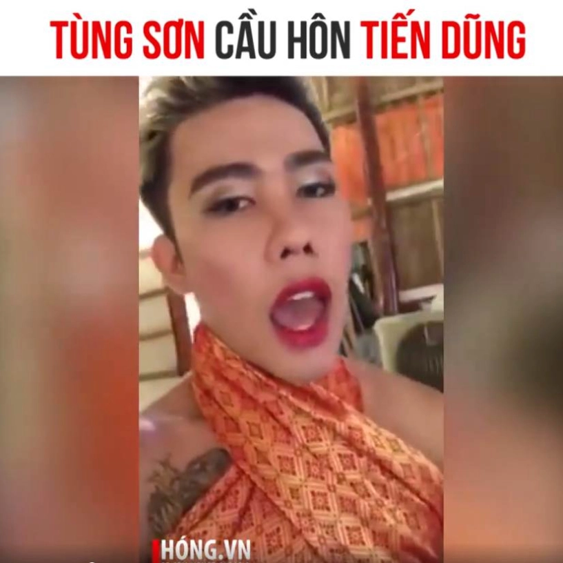 công chúa thủy tề tùng sơn công khai cầu hôn với thủ môn tiến dũng - 1