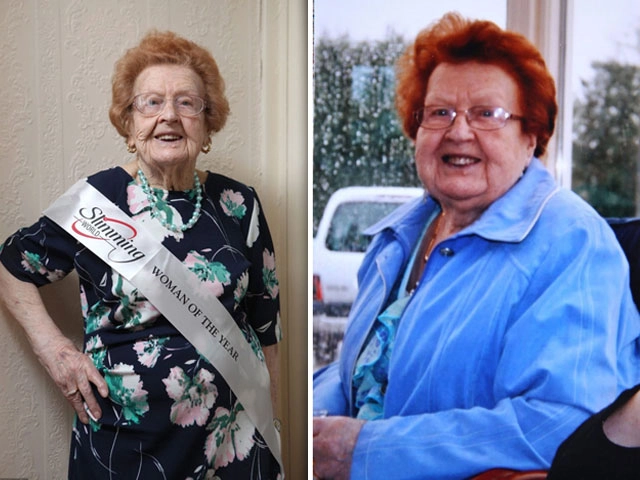 Cụ bà 92 tuổi giảm 50kg nhờ tập thể dục và bơi - 1