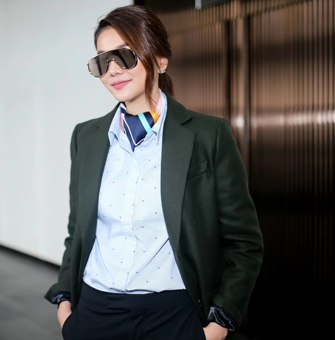 Cùng mê mẩn thời trang menswear kỳ duyên chuẩn bị vượt mặt thanh hằng ở khoản mix - 14