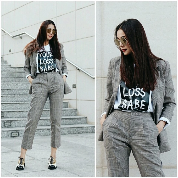Cùng mê mẩn thời trang menswear kỳ duyên chuẩn bị vượt mặt thanh hằng ở khoản mix - 20