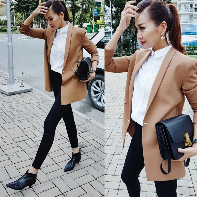 Cùng mê mẩn thời trang menswear kỳ duyên chuẩn bị vượt mặt thanh hằng ở khoản mix - 21