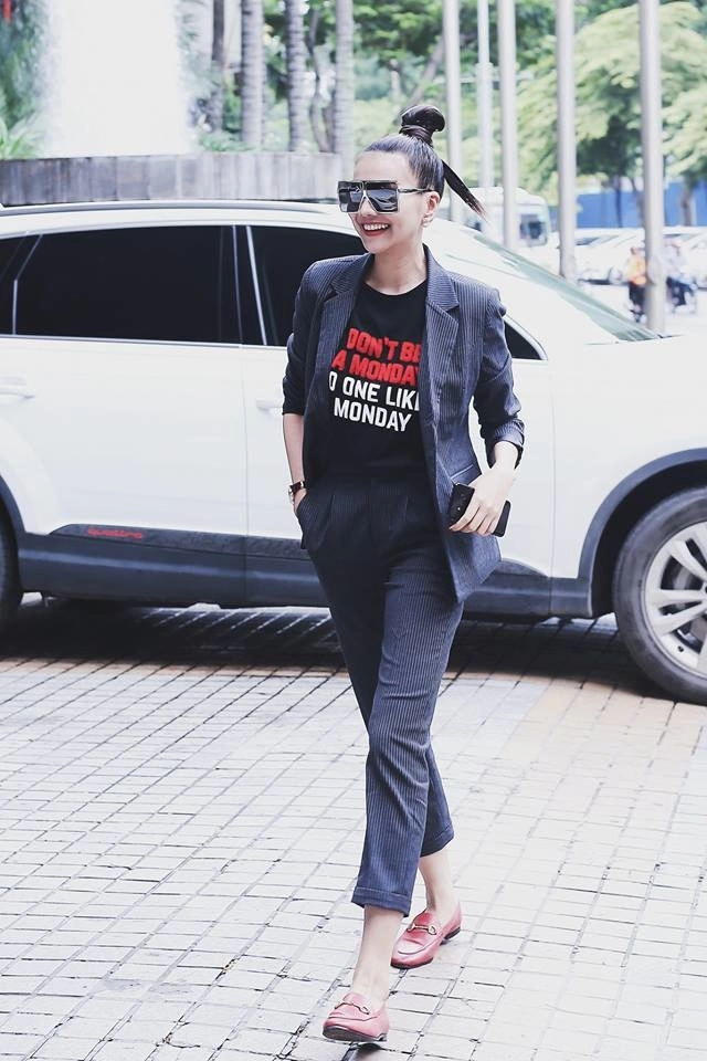 Cùng mê mẩn thời trang menswear kỳ duyên chuẩn bị vượt mặt thanh hằng ở khoản mix - 24