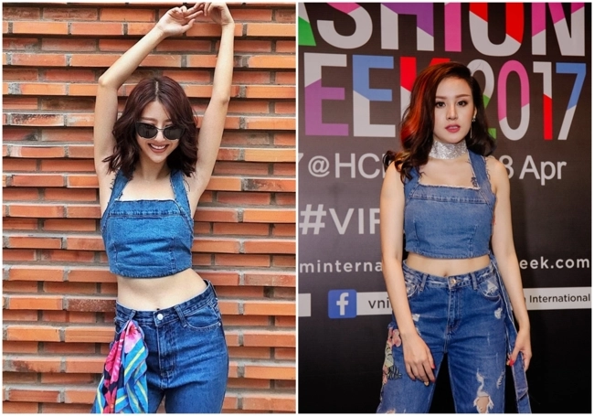 Dù vòng một khiêm tốn nhưng quỳnh anh shyn vẫn chặt đẹp bà tưng chỉ với một set jeans - 7