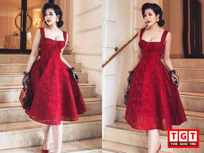 Dung nhan bà bầu xinh đẹp gây sốt trên mạng xã hội - 4