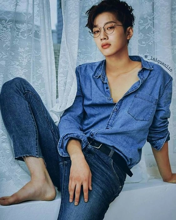 Gu thời trang đáng học hỏi của lai guan lin wanna one - bé út sành điệu nhất của kpop - 1