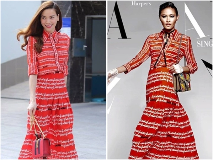 Hà hồ chưa tìm được đối thủ xứng tầm trong những lần đụng váy áo - 7