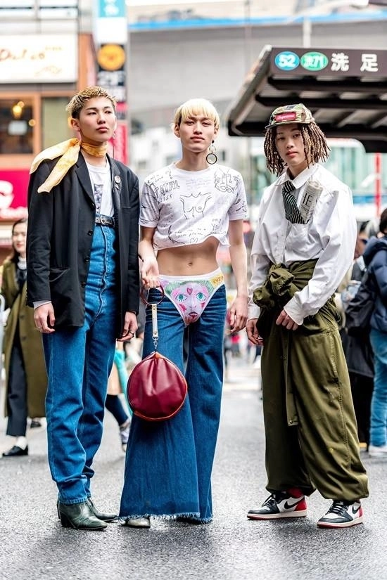 Hoảng hồn với những street style dị đến tận cùng tại tokyo fashion week 2018 - 1