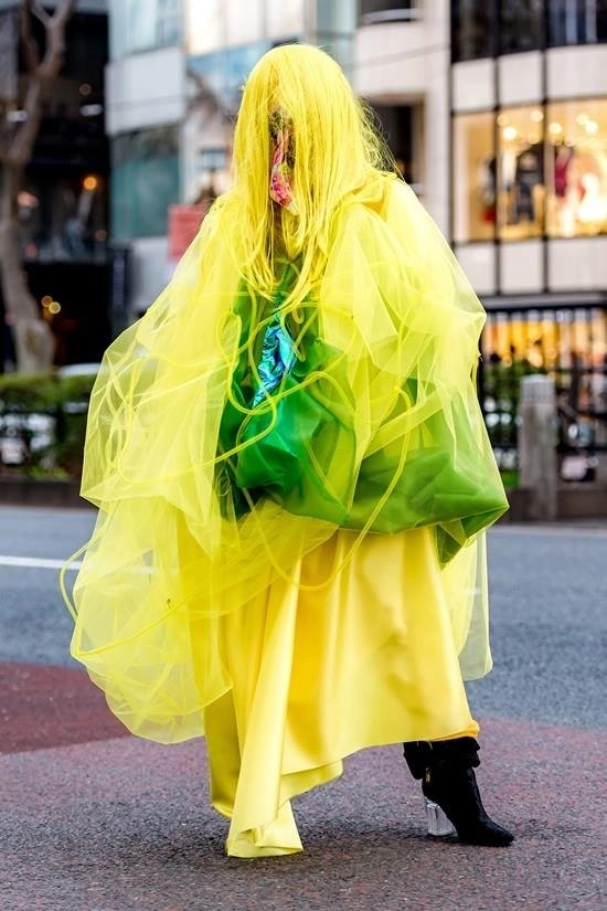 Hoảng hồn với những street style dị đến tận cùng tại tokyo fashion week 2018 - 3