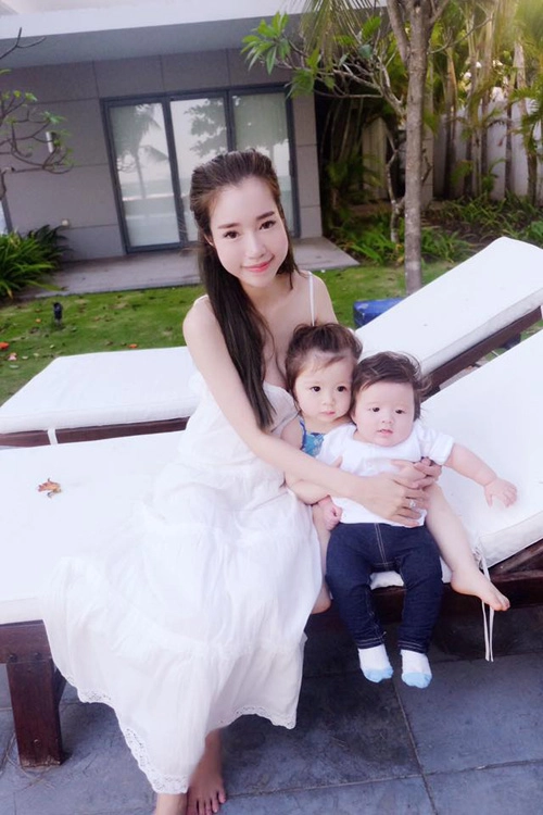 Huyền baby elly trần xinh đẹp hơn sau khi làm mẹ - 10