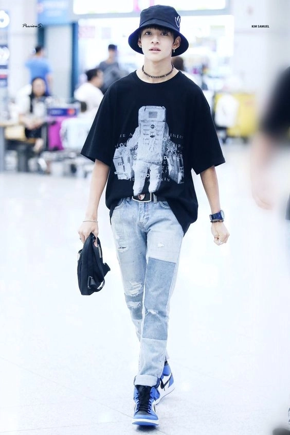 Kim samuel hoàng tử lai có gu thời trang chất chơi và sành điệu chuẩn fashionista mới của kpop - 8