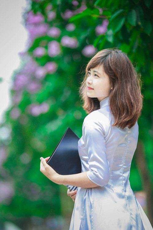 Mãn nhãn ngắm nữ sinh đẹp tựa thiên thần - 17