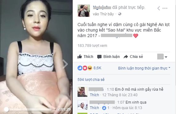 Mê mẩn giọng hát ngọt ngào của 9x xứ nghệ lọt vào chung kết sao mai 2017 - 1