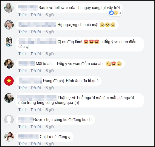 Minh tú bênh vực lại thanh hương sau vụ tấn công bằng bikini với các anh hùng quốc dân - 7