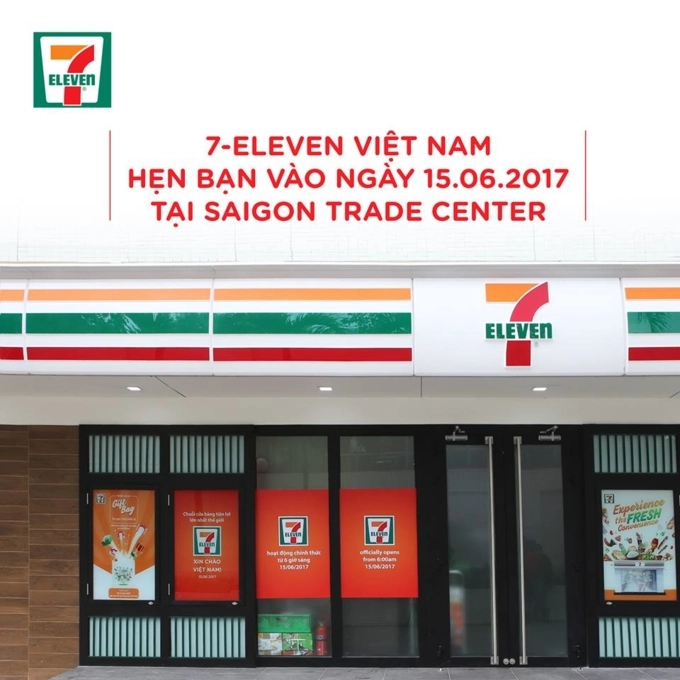 Ngày 156 7-eleven chính thức khai trương cửa hàng đầu tiên ở sài gòn - 1