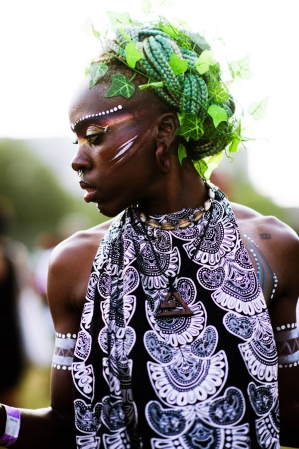 Ngỡ ngàng với những kiểu tóc hoa lá cành của hội quẩy tại đại nhạc hội afropunk 2017 - 6