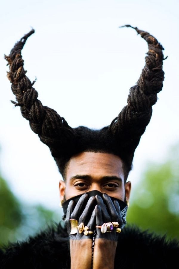 Ngỡ ngàng với những kiểu tóc hoa lá cành của hội quẩy tại đại nhạc hội afropunk 2017 - 14